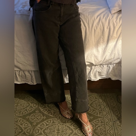FREE PEOPLE RISK TAKER MID RISE JEANS || MAIN SQUEEZE sz 29 - Picture 11 of 11